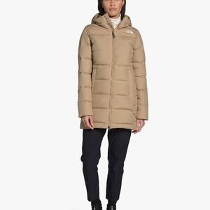 The North Face Women's Beige Puffer Jacket